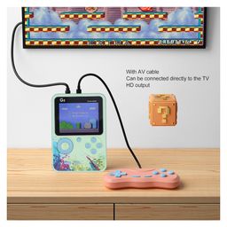 NEGOCIO Handheld Game Machine, 3.0inch Handheld Game Console Retro LCD Color Display HD Output Multiple Games Video Game Machine with AV Cable - PACK OF 1 - COLOR MAY VARY image 2