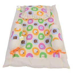 Kwitchy New Born Baby Bedding Set Combo of Mattress with Net Sleeping Bag 4 Pcs Gadda Set image 3
