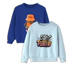 Joggers Park Kids-Unisex Multicoloured Cotton Sweatshirts-picture-26