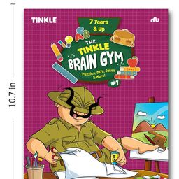 rupa publications The Tinkle Brain Gym 1 : Puzzles, DIYs, Jokes & More! image 5