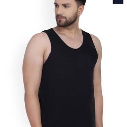 SLOWLORIS Pack of 2 Typography Printed Scoop Neck Gym Vest-picture-20