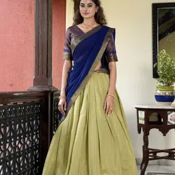 LOOKNBOOK ART Ready to Wear Lehenga & Unstitched Blouse With Dupatta-32