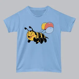 BAESD Kids Printed Applique T-shirt-image-75