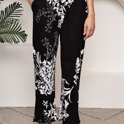ETC Women Printed Cotton Lounge Pants-picture-42