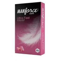 Manforce Set Of 4 Ultra Feel Bubblegum Flavored Condoms - 10 Pcs Each image 3