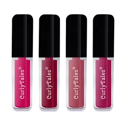 CurlyTales Set of 4 True Matte Lip Color with Vitamin E 4 ml - Shade 05, 07, 08, 12 image 2