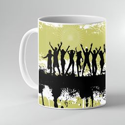 Keviv Multicoloured Text or Slogans Printed Ceramic Glossy Mugs Set of Cups and Mugs-image-53