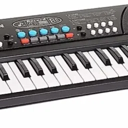 Battery Operated/Mobile Charger Power Option 37 Keys Piano Keyboard with Recording and Mic Toy for Kids Analog Portable Keyboard-12
