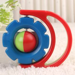 Babyhug Flip Flower Rattle - Blue-27