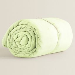 The Baby Atelier 100% Organic Queen Duvet Cover - Lime Green-image-49