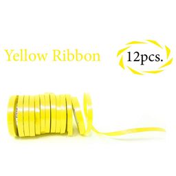 Amfin Curling Ribbons Yellow - Pack of 12 Rolls-picture-15