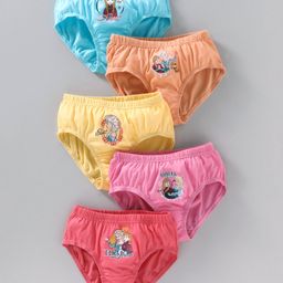 Bodycare Frozen Sisters Panties Pack of 5 - Pink Orange Blue-image-20