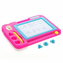 Aditi Toys Magnetic Doddle Board - Red (Color May Vary)-24