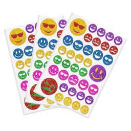 Funcart Smiley Stickers Pack of 3 - Multicolor-12