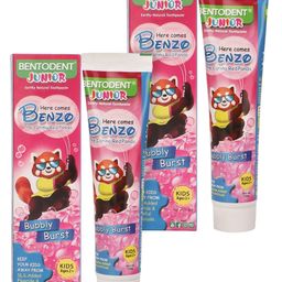 Bentodent Junior Earthy Natural Toothpaste For Kids Toothpaste - 100 gm (Pack of 2)-picture-31