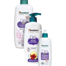 Himalaya Baby Lotion, Baby Shampoo & Extra Moisturizing Baby Wash - 400 ml Combo Offer-image-85