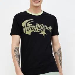Fame Forever by Lifestyle Men Typography Printed Round Neck Cotton Tshirt-image-80