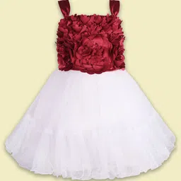 Wish Karo Net Fit & Flare Dress-image-84