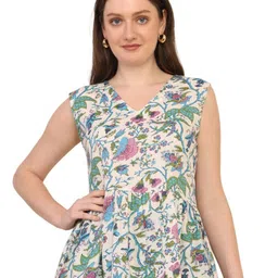 JC JUMMY COUTURE Floral Cotton Top-image-55