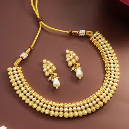 aadita Kundan-Studded Jewellery Set-picture-17