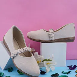 BAESD Girls Pointed Toe Ballerinas-image-10