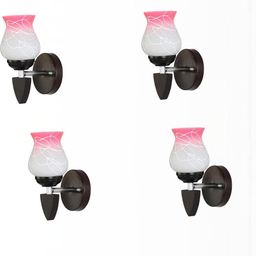 SOMIL Pink Glass Cylinder Wall Lamps-image-50
