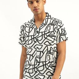 United Colors of Benetton Men Opaque Printed Casual Shirt-image-97