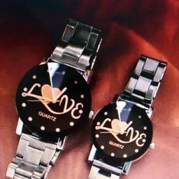 Skylark Unisex Set of 2 Printed Dial & Stainless Steel Digital Watch SEO_heartcouplemetal-image-20