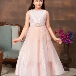 HERE&NOW Net Fit & Flare Maxi Dress-image-91