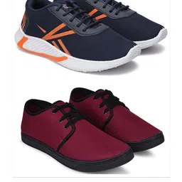 Spotwalk Men Mesh Running Shoes-picture-2