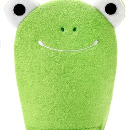 Babyhug Froggy Design Bath Glove - Green image 2