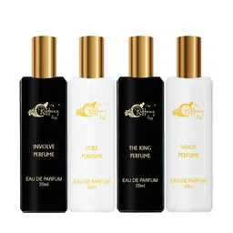 riffway Set Of 4 Involve- Cube- The King- Venus Eau De Parfum- 20 ml Each image 2