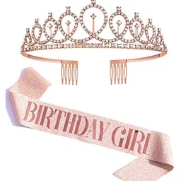 Shining Diva Fashion Women Set of 2 Tiara-image-52