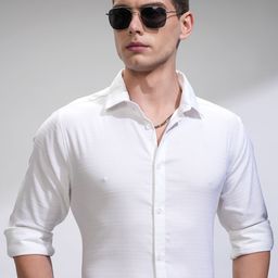 HIGHLANDER Men Comfort Slim Fit Opaque Casual Shirt-picture-44