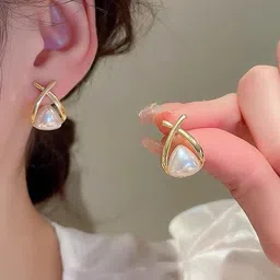 ONUYX Gold-Plated Alloy Earrings-46