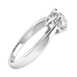 AJRETAIL 14KT 1 Carat Lab Grown F Color VVS2 Clarity Diamond Ring - 2.7g-image-15