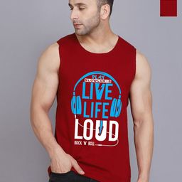 SLOWLORIS Men Typography 2 Applique Slim Fit T-shirt-image-61