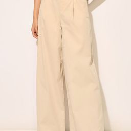 ONLY Women Straight Fit High-Rise Pleated Trousers-image-19