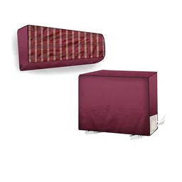 The Furnishing Tree Split AC Cover Set of Indoor and Outdoor Unit Used for 1.5 Ton Amazon Basics AB-image-44