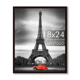 ArtzFolio Brown 1 Pieces Wood Table Photo Frames-image-17