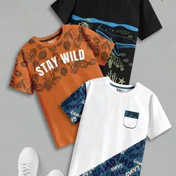 BAESD Boys 3 Pure Cotton T-shirt-image-16