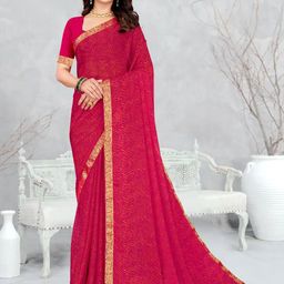 Pandadi Saree Leheriya Printed Zari Sarees-image-102