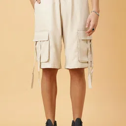 Stylecast X Kotty Men Low-Rise Cotton Shorts-image-39