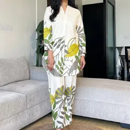 Aasira Printed Pure Cotton Top With Trousers Co-Ords-picture-49