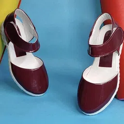NEW LATEST Girls Leather Shoe-Style Sandals-image-73