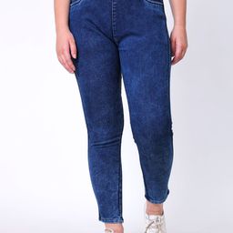 3BUTTERFLIES Women Skinny Fit High-Rise Stretchable Jeans-image-88