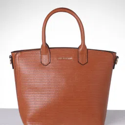 Allen Solly Woman Textured Structured Handheld Bag-44