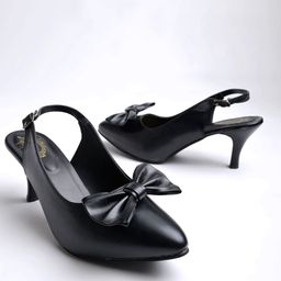 Shoetopia Girls Stiletto Pumps with Bows-image-39