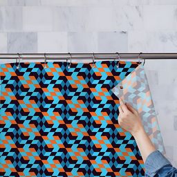 ArtzFolio Single Piece Waterproof Polyester Shower Curtain-image-92