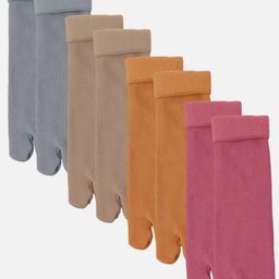 StyFun Women Pack Of 4Calf Length Thermal Warm Winter Socks-image-9